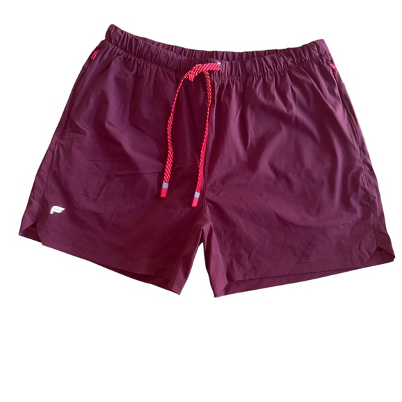 Fabletics The One 5” Short Lined Mens XL Cabernet - Picture 1 of 6